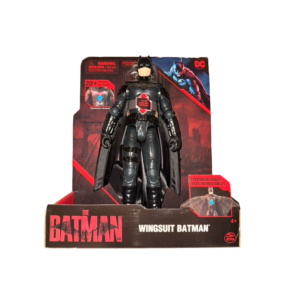 The Batman Wingsuit Batman Figure 12 Inch Action Figure Movie Toy DC New